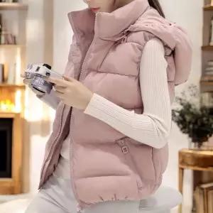 [모두쇼핑]패딩조끼 베르 여자 경량패딩조끼 후드 4color 패딩 여성조끼패딩 경량조끼패딩 후드패딩 여성경