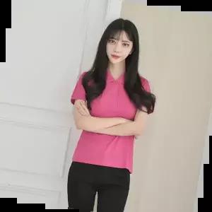 단체티셔츠 교복몰 아이스크림 카라 반팔티 12컬러 (소재 면)