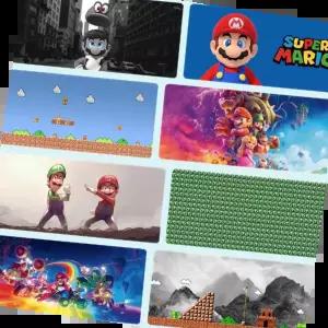 슈퍼마리오 장패드 게이밍장패드 2XL 900x400x4mm