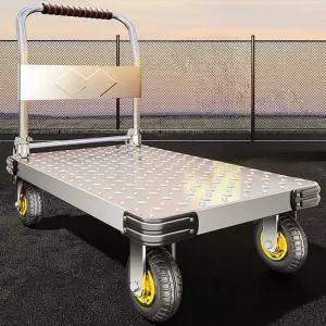 대형 엘카 구루마 5인치 밀바 90x60 핸드카 핸드 짐운반 운반카 바퀴 끌차