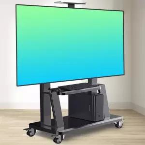 티비거치대 대형 TV 디스플레이 이동식 스탠드 인강