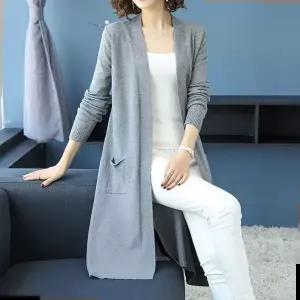 데일리가디건 봄 가을 데일리 심플 여리여리 루즈핏 오픈 롱 가디건