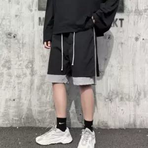 남성카고반바지 허리밴딩 7부팬츠 INSUM68