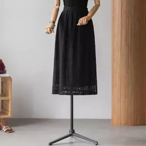 (안나앤플러스) A. 윌로우 레이스 스커트[스커트D0602I01] 빅사이즈