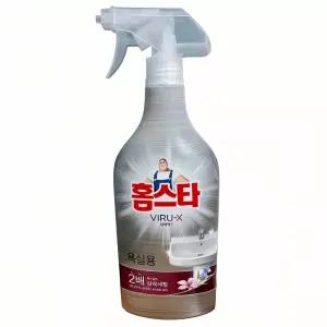 홈스타 바이럭스 욕실 세정제 750ml 청소 용품 정리 세제 항균 스프레이 물때 제거