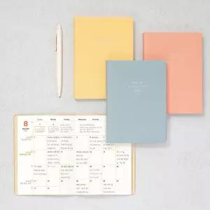 2026 날짜형 A6 먼슬리 플래너 월간 다이어리 스케쥴러 2026년다이어리