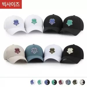 CAP24008 엠쿰 스판 밴딩 볼캡 빅사이즈볼 패션볼 디자인모자 딩볼 모자 캐주얼