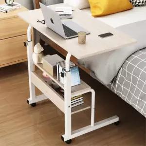 바퀴달린 책상 이동식침대용테이블 이동식미니테이블