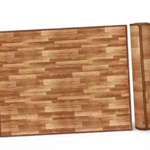 겨울철 거실 매트 인테리어 침실 쿠션 사계절 바닥 매트 침대 우드패턴 층간소음 접이식 미끄럼 다용도