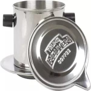 베트남 커피 필터 프렌치 프레스 전통 드립 재사용 가능한 Inox Phin 스테인리스 스틸 컵 휴대용 메이커