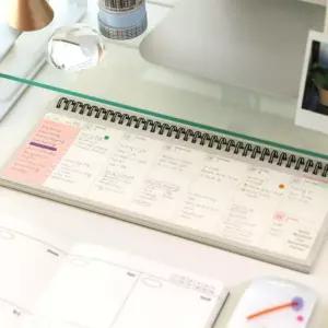 주간 스탠딩플래너 탁상 스케줄러 다이어리 위클리 탁상플래너