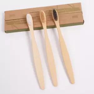 칫솔 용 어린이 목재 대나무 세트 각인 제로웨이스트 아동 부드러운 미세모