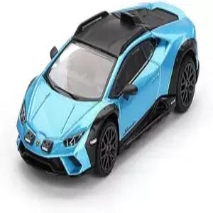 미니 GT 1 64 람보르기니 우라칸 스테라토 블루 애기르 한정판 MGT00807과 호환되는 수집품 다이캐스트