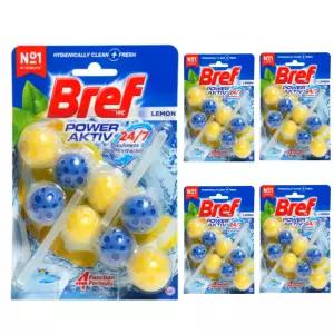 브레프 파워액티브 변기세정제 레몬 50g 10개 강력세정 탈취