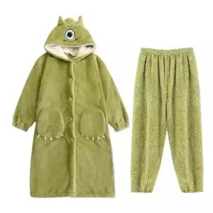 할로윈 몬스터주식회사 마이크 극세사 캐릭터 코스튬 잠옷