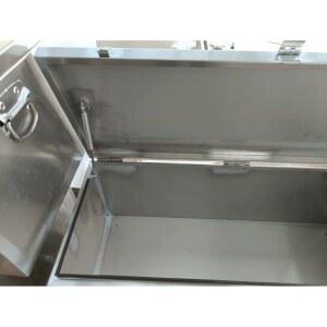 1톤 트럭 적재함 공구함 스테인레스 차량용 수납함 1 1200 부품함 봉고3 35 2개