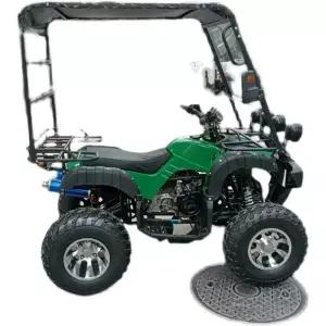 사륜오토바이 캐노피 팜트럭 차양막 지붕 철제 간이 차고 그늘막 프레임