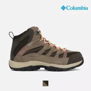 매장정품 COLUMBIA 컬럼비아 (시즌오프)컬럼비아 [여성] 크레스트우드 와이드핏 방수 미드 등산화 BK5371-2