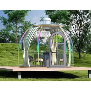 투명 텐트 돔하우스 돔텐트 버블 자동 부스 에어돔하우스 테라스 에스에스몰 농막 완전투명