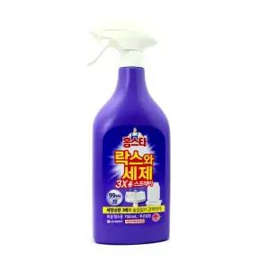 홈스타 단품 세정제 락스와세제 스프레이 후로랄 본품 750ml x 2개