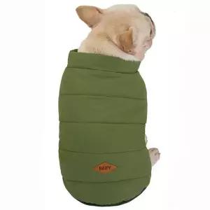 겨울내내 패딩조끼 반려견옷 L 그린 강아지옷 반려견