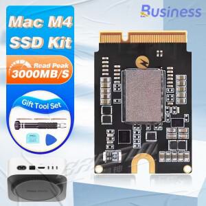 SSD 업그레이드 키트 MAC MINI M4 용량 메모리 DIY Reair 용 1 테라바이트/2 내부 솔리드 스테이트 하드 디