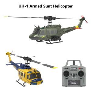 RC헬기 비행기 전투기 드론 무선 조정 카 자동차 오프로드 드리프트 포크레인 C032 UH-1 RC 헬리콥터 시뮬