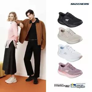 [하프클럽/스케쳐스]여성 스케쳐스  고워크 맥스워커 슬립인스