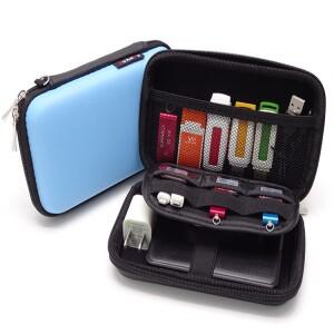 USB 와이어 충전기 디지털 보관함 정리함 케이블 정리 가방 헤드폰 케이스 파워 뱅크 전자 가제트