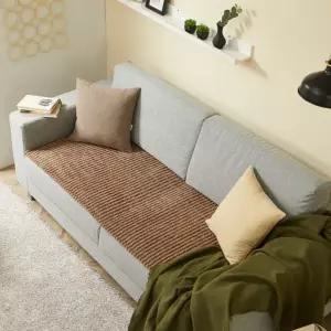 라인포인트 샤기 극세사 쇼파패드 사계절 소파커버 쇼파매트 깔개 쇼파방석 2인용 3인용 4인용