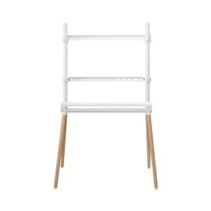 최대 70인치 65 60 55 50 49인치 화이트 이젤 스탠드 거치대 삼성 엘지티브이 LG TV호환 티비다리