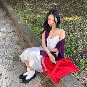 [모코블링]페미닌 프릴 나시 롱원피스 나시원피스 롱원피스 프릴원피스 스트랩원피스 봄신상