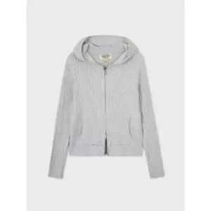 후아유 HighGuage Cable Hoodie Zipup WHCKG2391F