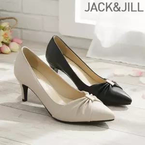 잭앤질 7cm 엘레강스 골드셔링 펌프스(JA6197)