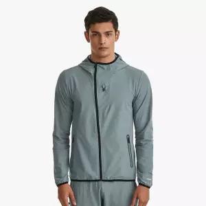 스파이더 남성 러닝 프로웹 후드 집업 자켓 SPGFCNFT231MKHA 1779436