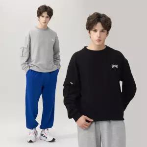 에버라스트 남자 미니쭈리 런닝복 세트 카고 맨투맨+조거팬츠