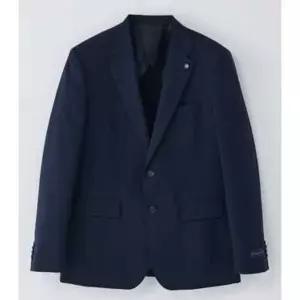 [하프클럽/에스티코]ITALY MALANE 썸머 울 수트 자켓_네이비 (클래식핏)_SSJWB91CSN