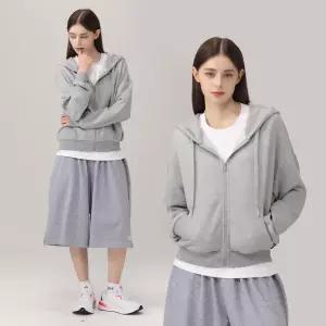 에버라스트 여성 캐주얼 츄리닝 세트 후드집업+버뮤다팬츠