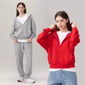 에버라스트 여성 미니쭈리 트레이닝 세트 후드집업+일자팬츠