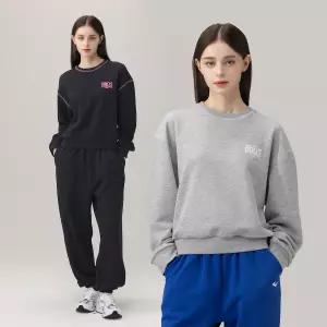 에버라스트 여성 미니쭈리 런닝복 세트 맨투맨+조거팬츠