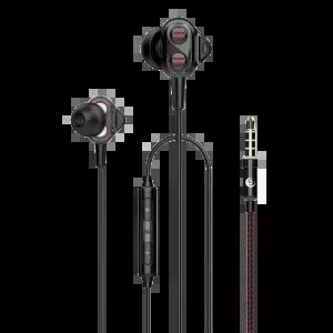 밥튠 8D 올인원 유선 게이밍 발로란트 배그 컴퓨터 노트북 BJ 방송용 이어폰 블랙