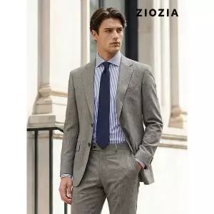 [하프클럽/]울 스판 다크베이지 정장자켓 (AAE2SB1302_DBE)