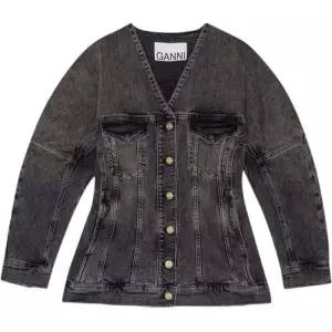 [가니] 블랙 워싱 데님 블레이저 135965007