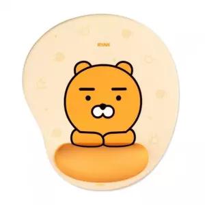 카카오프렌즈 쿠션마우스패드 라이언 손목보호 / 204X230X20mm 쿠션마우스패