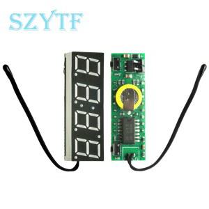 LED RX8025T 디지털 시계 온도 전압 30V 모듈 DIY /전압계 아두이노용 5 시간/