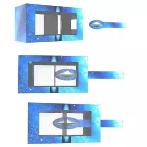 착시현상 편광마술 공간 통과 우주비행선 만들기 1인용 매장꾸미기 수행평가 과학축제