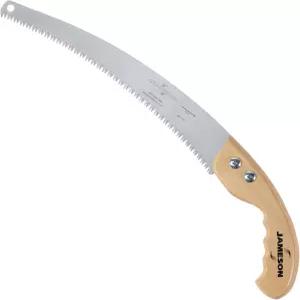 나무 손잡이가 있는 Jameson HS-13TE-WH 13인치 트라이컷 핸드 톱 - 깨끗하고 정밀한 절단을 위한 전문가급