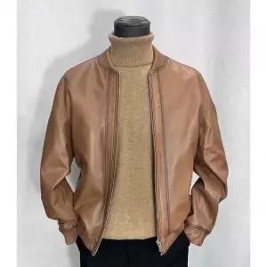 양가죽 자켓 프리미엄 이태리 차이나카라 가죽자켓 카멜 Y5UA05-2 539243