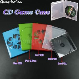 [호환품]CD 게임 케이스 보호 상자 PS1 PS3 디스크 거치대 DVD 보관 커버 Xbox Wii 교체 액세서리 1PC