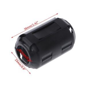 3.5/5/7/9/13M 호환m용 클립온 페라이트 링 코어 RFI 소음 억제 케이블